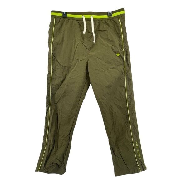 Diamond Supply Co. Men’s Green Nylon Windbreaker Straight Leg Pants Large (34) - Picture 16 of 16
